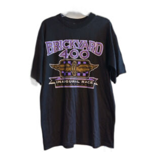 Brickyard 400 Indianapolis Motor Speedway Inaugural Day T Shirt NWT Nascar IMS L